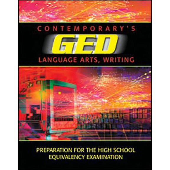GED Satellite: Language Arts, Writing (Paperback) by Contemporary