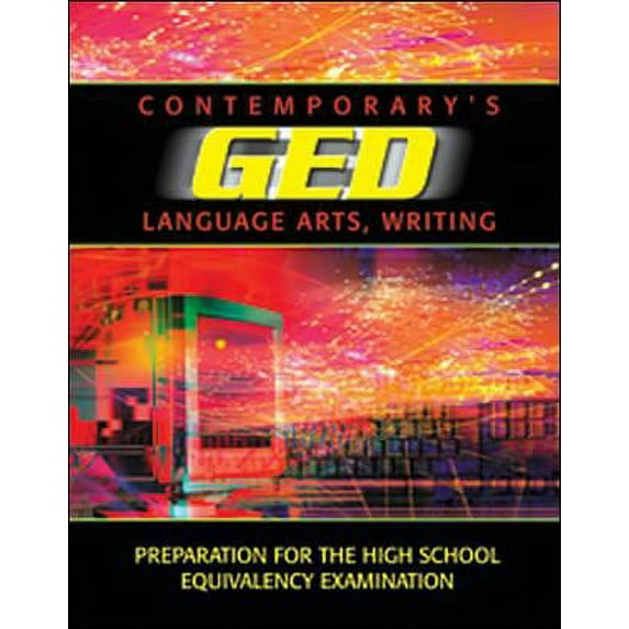 GED Satellite: Language Arts, Writing (Paperback) by Contemporary