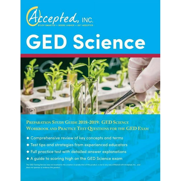 GED Science Preparation Study Guide 2018-2019: GED Science