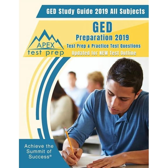 Pre-Owned GED Study Guide 2019 All Subjects : GED Preparation 2019 Test Prep & Practice Test Questions (Updated for NEW Test Outline) (Paperback) 9781628456271