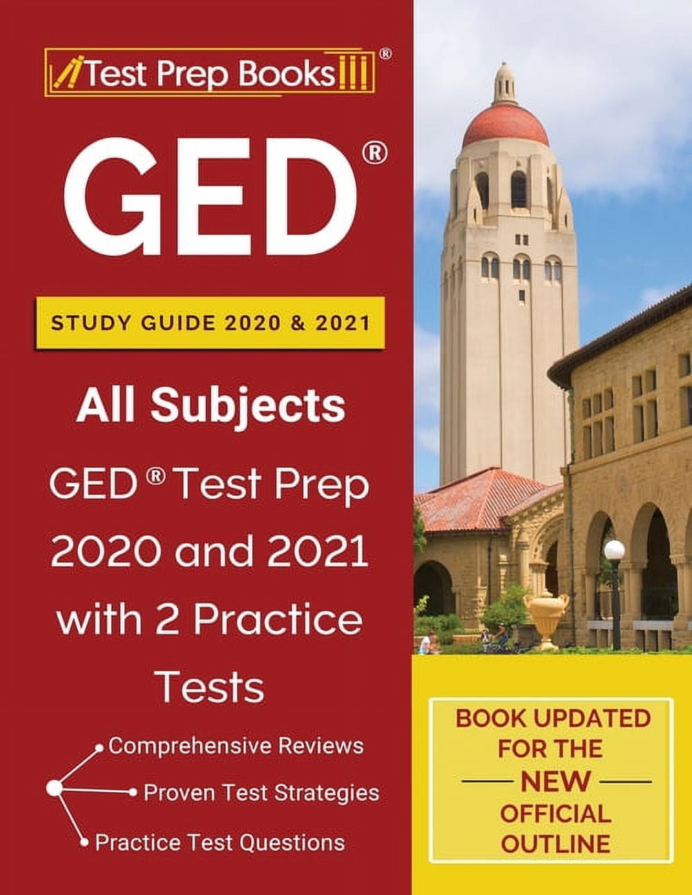 TPB PUBLISHING GED Study Guide 2020 and 2021 All Subjects: GED Test Prep 2020 and 2021 with 2 Practice Tests [Book Updated for the New Official Outline] (Paperback)