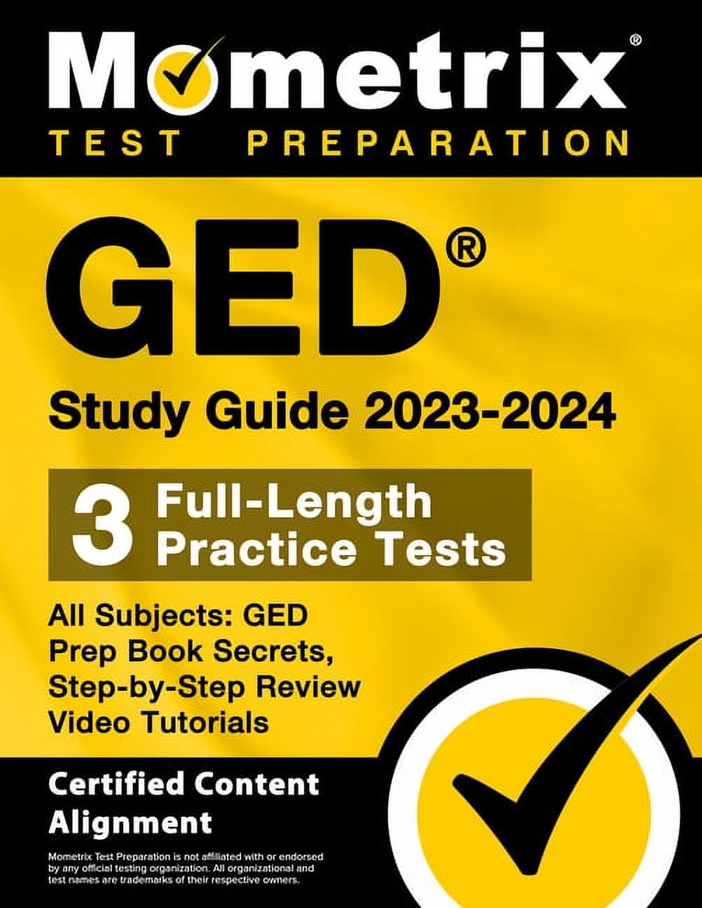 GED Study Guide 20232024 All Subjects 3 FullLength Practice Tests