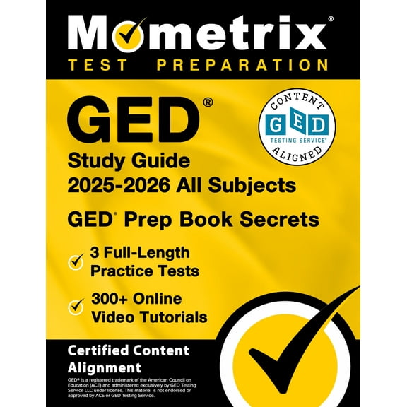 GED Study Guide 2025-2026 All Subjects - GED Prep Book Secrets