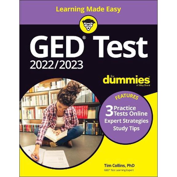 Pre-Owned GED Test 2022 / 2023 for Dummies with Online Practice (Paperback)