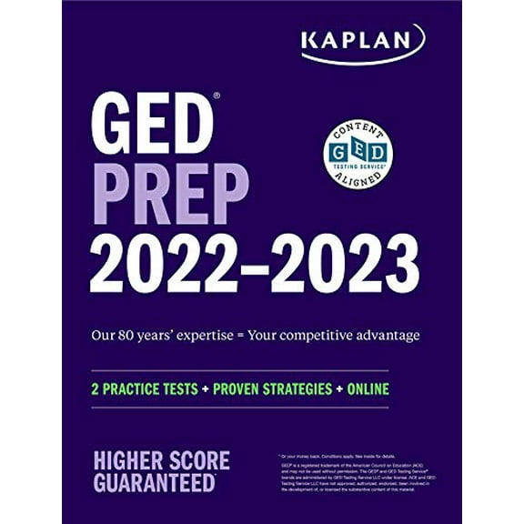 Pre-Owned GED Test Prep 2022-2023: 2 Practice Tests + Proven Strategies + Online (Paperback) by Caren Van Slyke