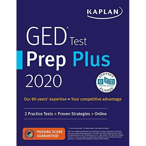 Pre-Owned GED Test Prep Plus 2020: 2 Practice Tests + Proven Strategies + Online (Paperback) 1506258662 9781506258669