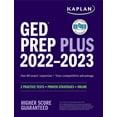 thumbnail image 1 of Pre-Owned Kaplan Test Prep: GED Test Prep Plus 2022-2023: Includes 2 Full Length Practice Tests, 1000+ Practice Questions, and 60 Online Videos (Paperback), 1 of 1
