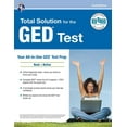 GED® Test Preparation GED Total Solution, For the 20242025 GED Test