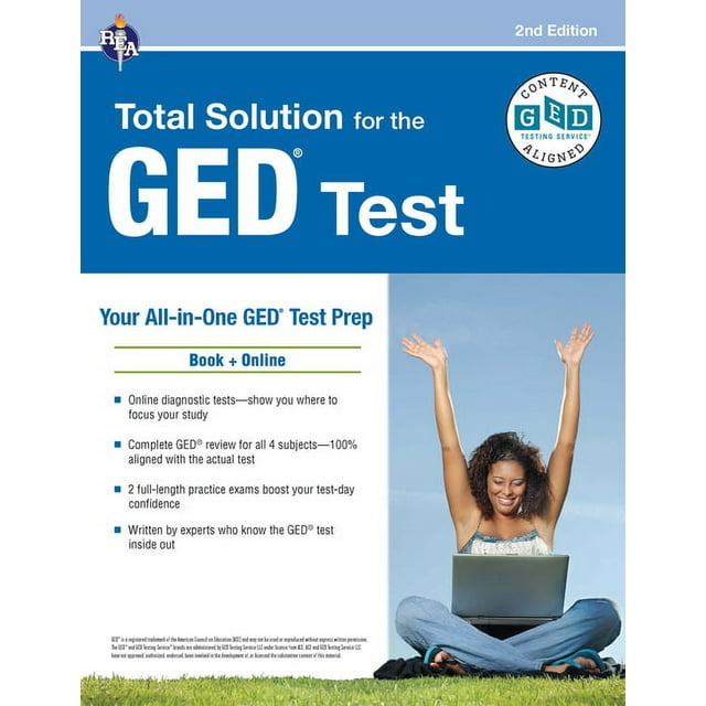 GED® Test Preparation GED Total Solution, For the 20242025 GED Test