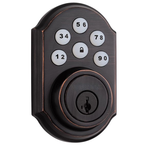 GED1490 11P SMT MS 4LS2 SmartCode Deadbolt - Venetian Bronze