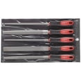 thumbnail image 1 of Gedore R93000005 File set tri.+sq.+flat+rnd+half-rnd 5pcs, 1 of 1