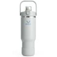 thumbnail image 1 of GEDUX 32oz Stainless Steel Tumbler with Handle and Straw, Vacuum Insulated Water Bottle with 2-in-1 Lid (Chug/Straw) and Silicone Boot，Keeps Drinks Hot and Cold, 1 of 6