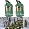 GEEDIAR Emergency Sleeping Bag 2 Pack Survival Blanket Waterproof