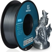 GEEETECH 3D Printer PETG silver Filament 1.75mm 1kg Spool 2.2lbs,Dimensional Accuracy +/- 0.03mm