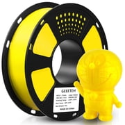 Geeetech PETG Yellow 3D Printer Filament 1.75mm, Dimensional Accuracy +/-0.03mm, 1kg 2.2lbs , 1080 Feet 330m Per Roll, Vacuum Packaging, Toughness Enhanced for Most 3D FDM Printer