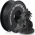 thumbnail image 1 of GEEETECH Matte PLA Filament, 1.75mm Matte Black 3D Printer Filament, 1kg Spool (2.2lbs), Dimensional Accuracy +/- 0.03 mm, Fit Most FDM Printer, 1 of 6