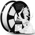 thumbnail image 1 of Geeetech PETG White Filament 1.75mm, Upgrade Stronger Toughness Printing Consumables, 1kg (2.2 lbs) Spool Fit Most FDM 3D Printer, 1 of 9