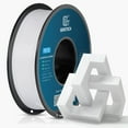 thumbnail image 1 of GEEETECH White PETG Filament 1.75mm, Upgrade Stronger Toughness Printing Consumables, 1 kg (2.2 lbs) Spool Fit Most FDM 3D Printer, 1 of 6