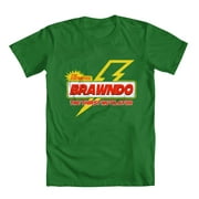 GEEK TEEZ Brawndo Original Artwork Inspired by Idiocracy Men's T-shirt Kelly Green XXXX-Large