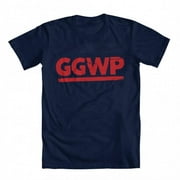 GEEK TEEZ GGWP Original Artwork Inspired by Gamers Men's T-shirt Blue Large