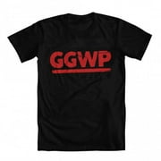 GEEK TEEZ GGWP Original Artwork Inspired by Gamers Men's T-shirt Black Large