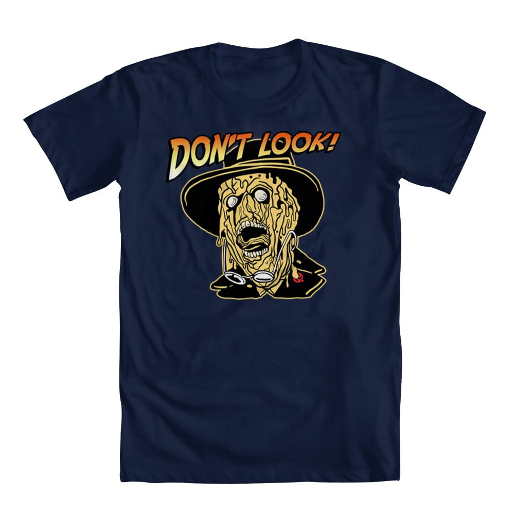 GEEK TEEZ IJ Dont Look Mens T-shirt Blue XX-Large Togo Ubuy - Main Image