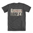 thumbnail image 1 of GEEK TEEZ Ryan Reynolds For Prez Men's T-shirt Charcoal XXXX-Large, 1 of 2