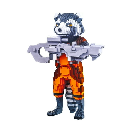 GEEKANT Figure Building Block Set Guardians of The Galaxy Rocket Raccoon, 2375 Pcs, Plastic