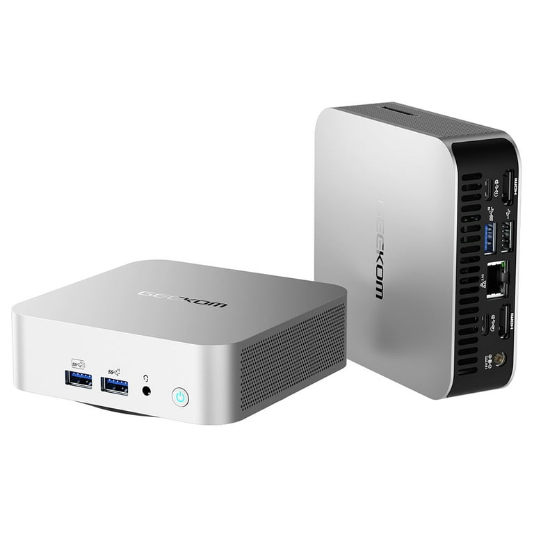 GEEKOM A8 AI Mini PC, AMD Ryzen 9 8945HS 8 Cores Max 5.2GHz, 32GB