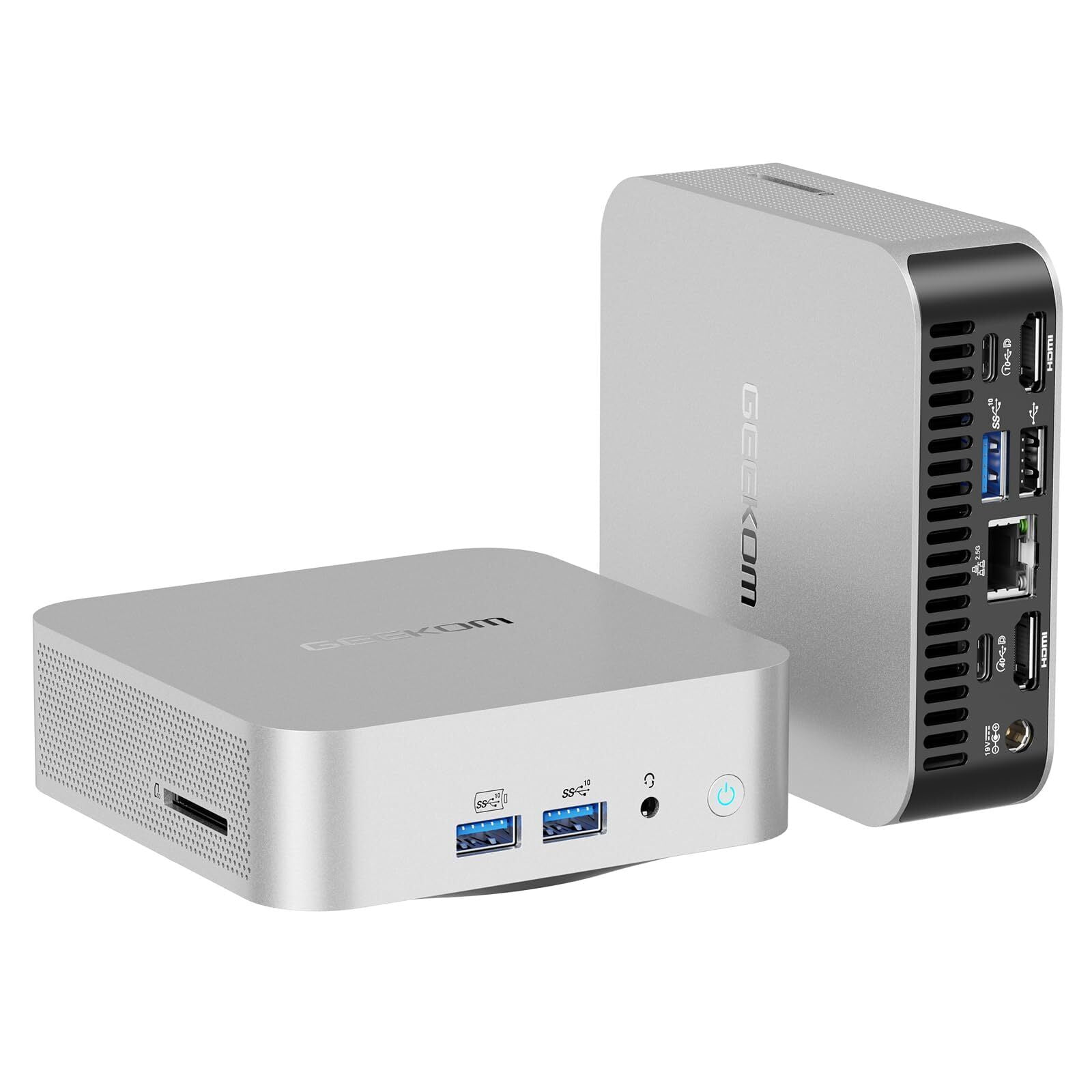 GEEKOM A8 Mini PC, AMD Ryzen 9 8945HS, 32GB DDR5, 2TB SSD, Radeon 