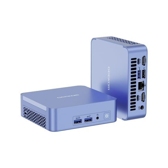 GEEKOM AX8 Mini PC Desktop Computer, AMD Ryzen 7 8845HS,32 GB DDR5 1TB SSD