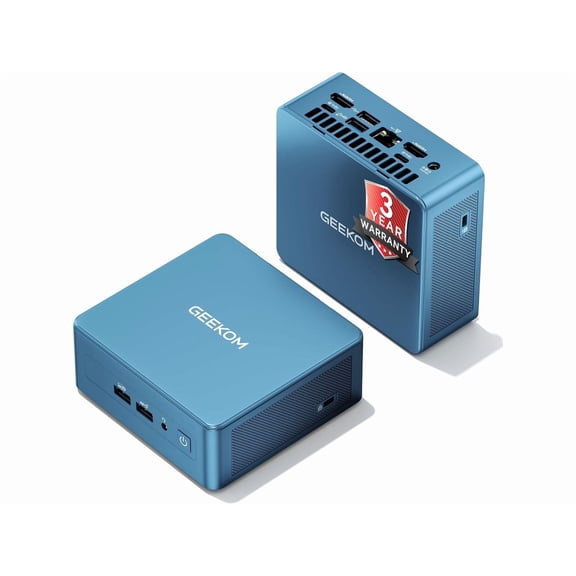 GEEKOM IT12 Mini PC, Intel i3-12300HE (Beats 12450H),16GB RAM/512GB SSD | (Upgradable) Business & Industrial Mini Computer, Office Bulk Purchase Desktop PC (Low Heat), USB4 | 8K UHD