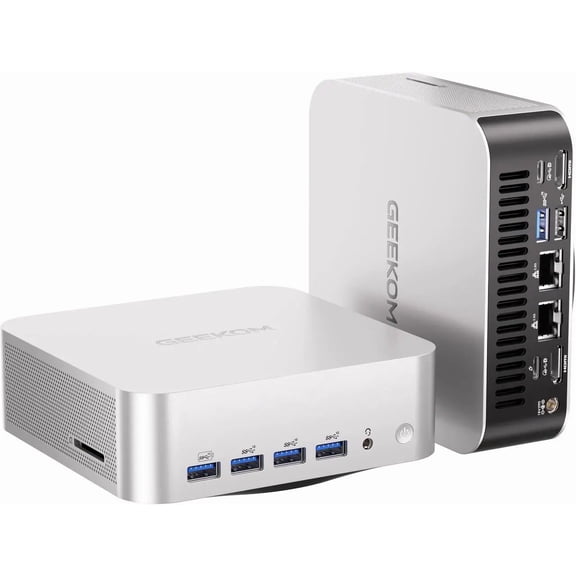 GEEKOM Mini PC A9 MAX AMD Ryzen AI 9 HX 470 32GB DDR5 2TB SSD AMD Radeon 890M Windows 11 Pro