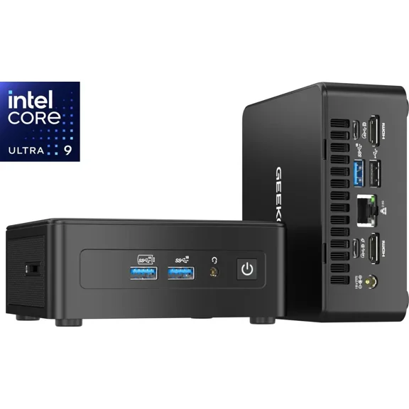 GEEKOM Mini PC IT15 Intel Core Ultra 9 285H 32GB DDR5 2TB SSD Intel Arc 140T Windows 11 Pro