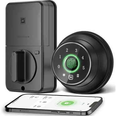 Smart Door Lock Wifi Biometric Fingerprint Touch Password Digital Keyless Keypad | UK