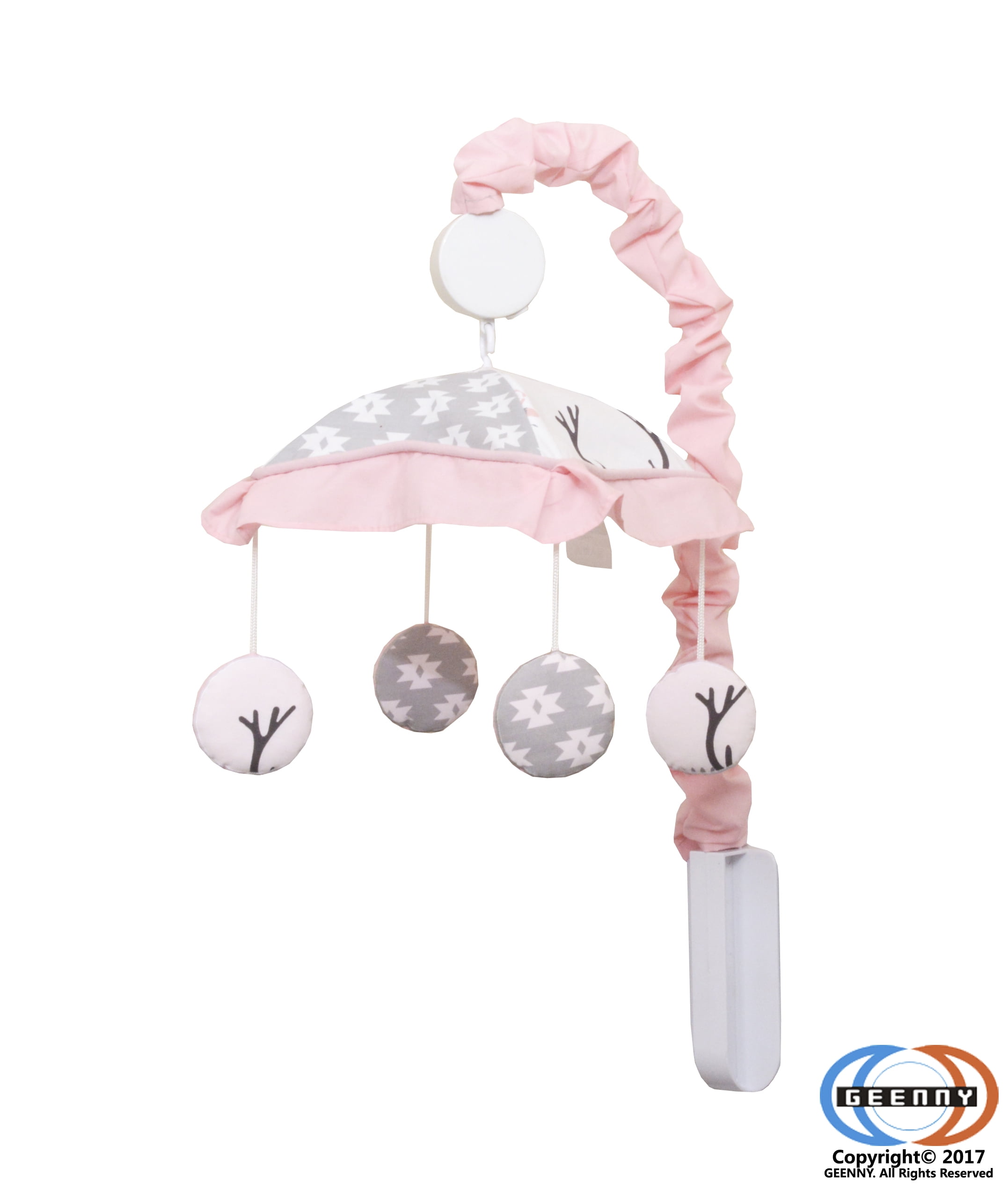 GEENNY Deer Family Musical Mobile