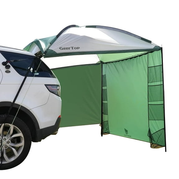 GEERTOP Lightweight Car Side Tent for SUV Camping Vehicle Awning Truck Canopy Car Tent for Van MPV RV Jeep Outdoor Travel