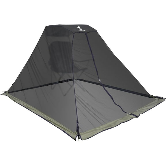 GEERTOP Portable Ultralight Mosquito Net for Camping Chairs with Canopy Shade, Mesh Screen with Zipper  Backpacking Hiking Hunting Fishing