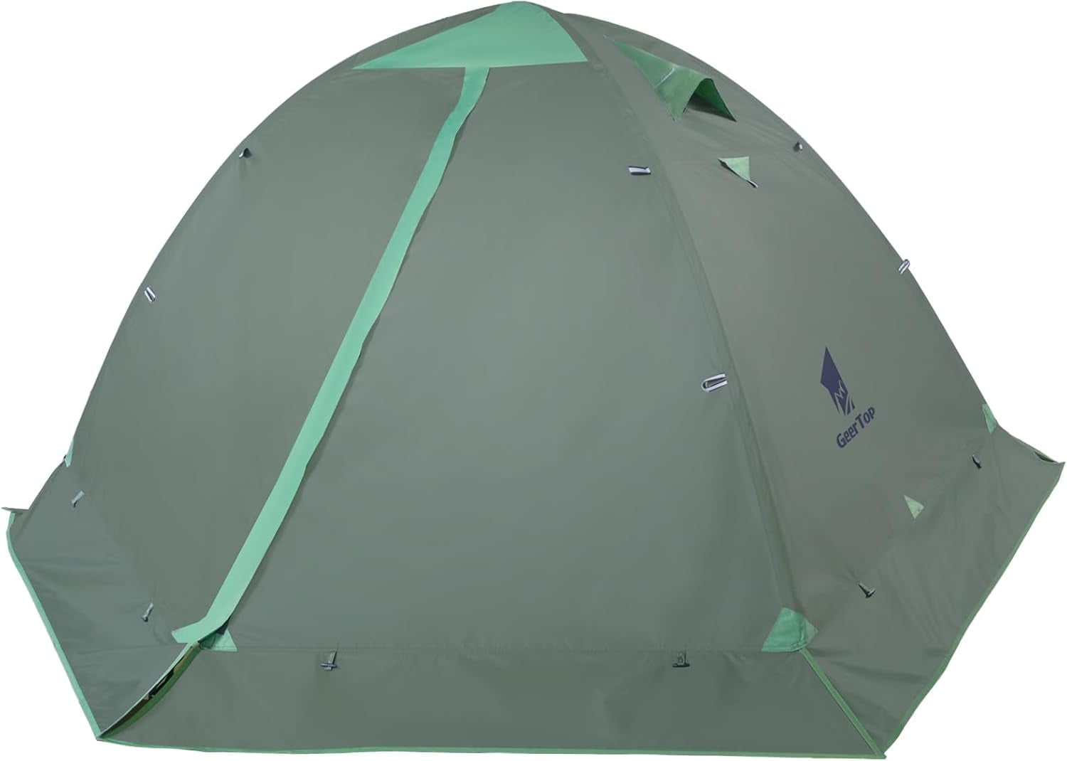 GEERTOP Ultralight 2 Person Backpacking Tent 4 Season Waterproof Camping Tent Double Layer Cold Weather Easy Set Up Tents for Family Camp, Hiking, Hunting Outdoor Mountaineering Travel