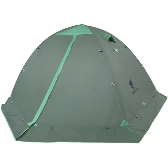 GEERTOP Ultralight 2 Person Backpacking Tent 4 Season Waterproof Camping Tent Double Layer Cold Weather Easy Set Up Tents for Family Camp, Hiking, Hunting Outdoor Mountaineering Travel