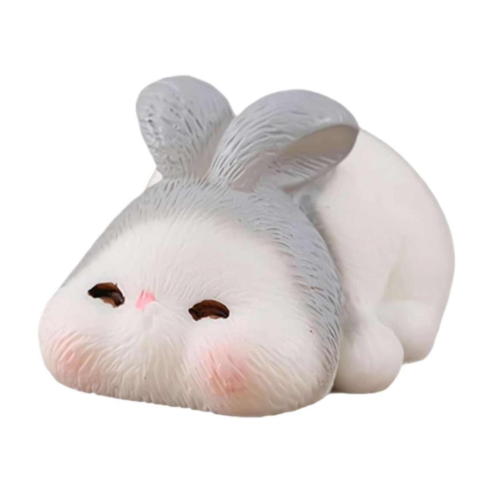 10pcs Luminous Mini Resin Pig Car Dashboard Toys Dolls Figures Home Garden Decoration Cartoon