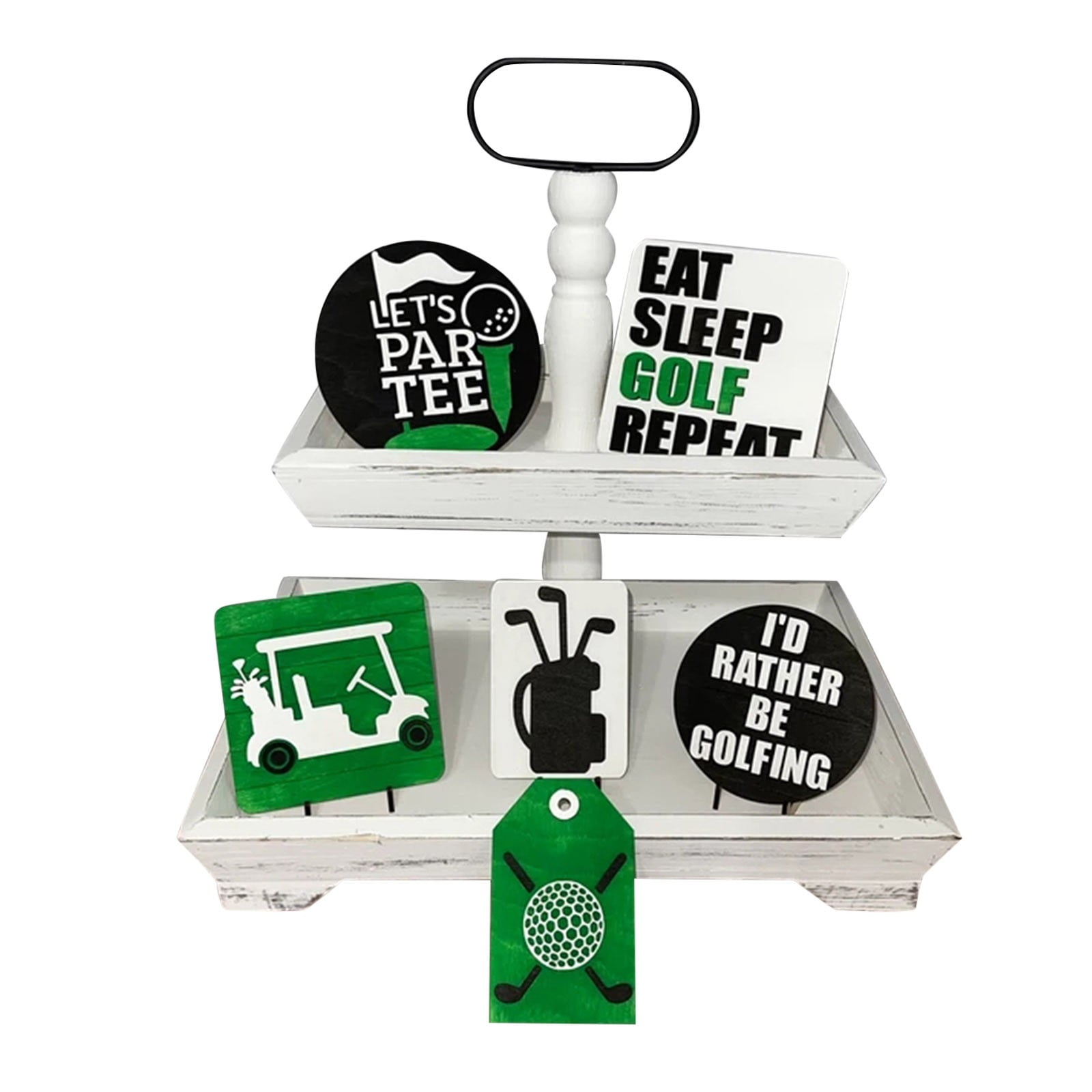 GEGNXA Tier Tray Cut File Tray Ornament Farmhouse Ornament Tray ...