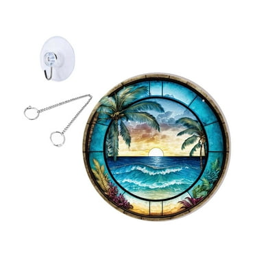 GEGNXA Welcome Door Hanger Double Colorful Hummingbird Butterfly Hanger Window Gallery Home Decoration Hanger B