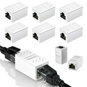 GEGONG RJ45 Female to Female Cable Connector, 6 Pack