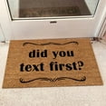 GEHGNA Area Rugs for Living Room Fun Copywriting Mat Holiday Mat