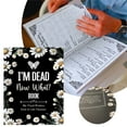 GEHGWP I'm Dead Now What Book My Final Wishes End Of Life Planner A