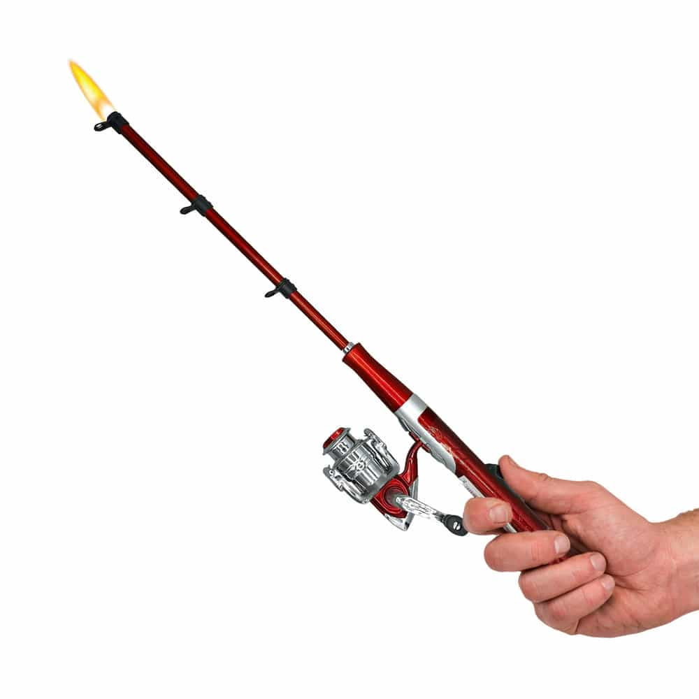 GEI Open Face Fishing Pole BBQ Lighter – Assorted Single Color
