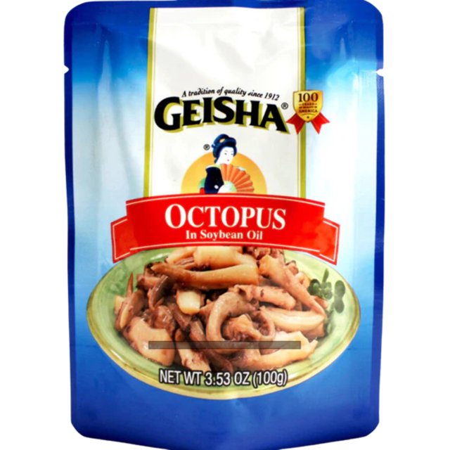 GEISHA OCTOPUS IN SOYBEAN OIL