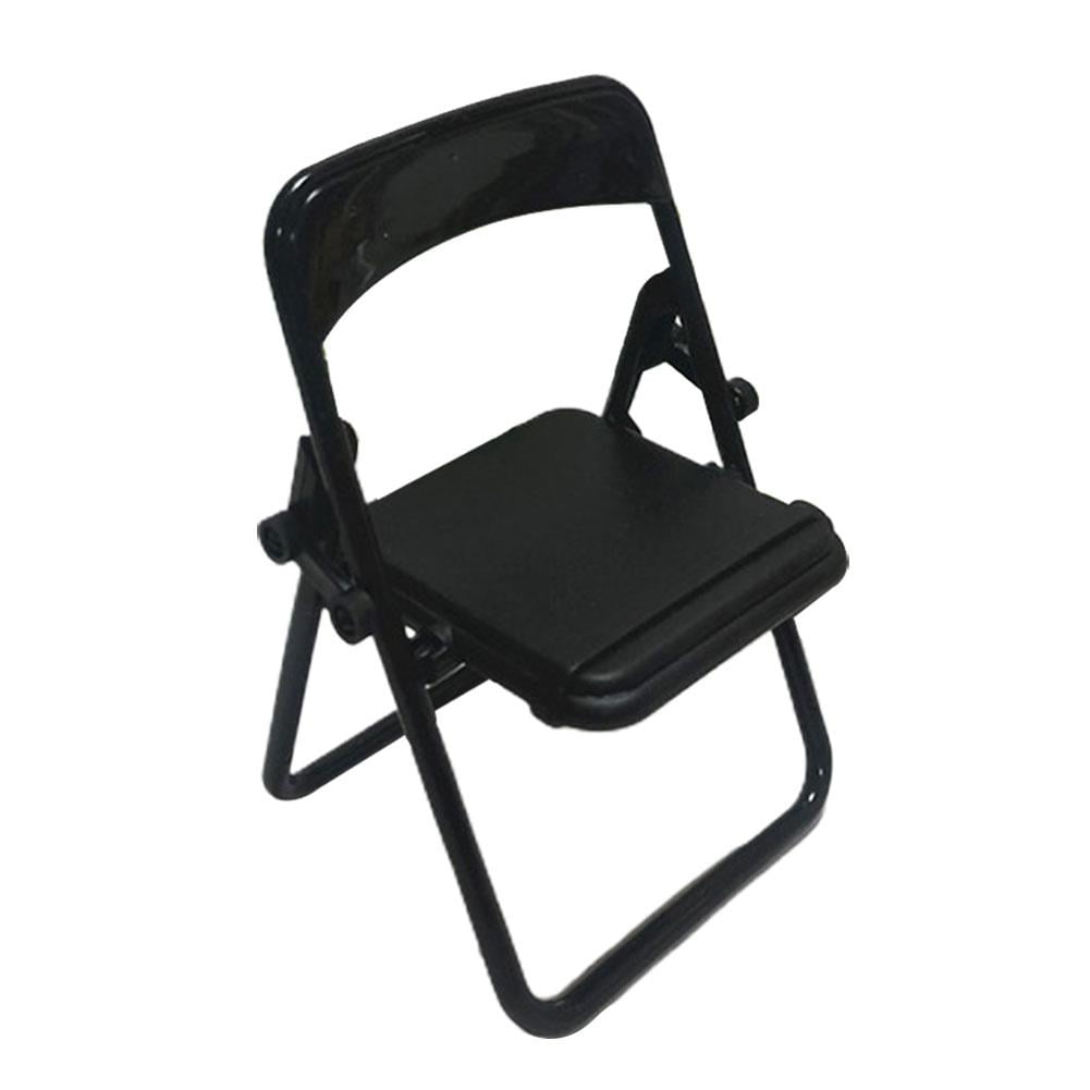 GEKUPEM 1/4Pcs Folding Small Back Chair, Mini Folding Chair Toy