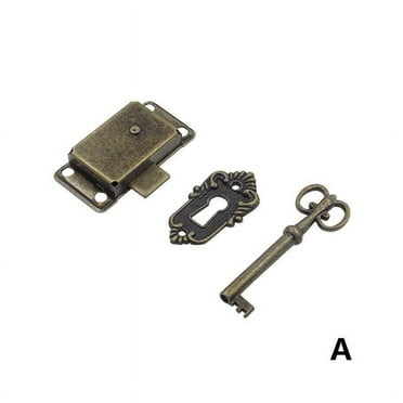 GEKUPEM Cabinet Door Lock Set Key Clock China Jewleryplacement Style. Best Antique UK Y7I2